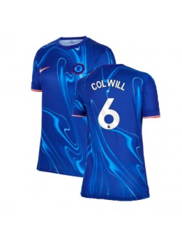 Chelsea Levi Colwill #6 Zenski Domaci Dres 2024-25 Kratak Rukavima